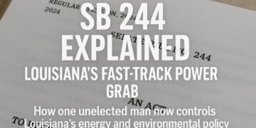 SB 244 Explained — Louisiana’s Fast-Track Power Grab