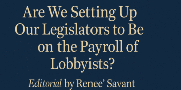 Are We Setting Up Our Legislators to Be on the Payroll of Lobbyists?