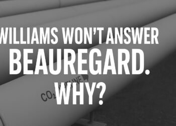 Williams Won’t Answer Beauregard. Why?