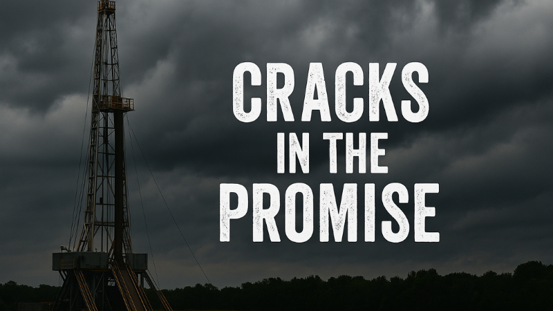Independent research shows our aquifers and communities are one crack away from danger — while officials keep repeating “the science says it’s safe.”