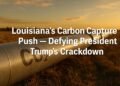 Louisiana’s Carbon Capture Push — Defying President Trump’s Crackdown