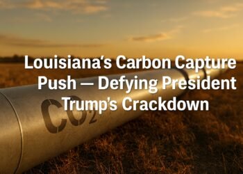 Louisiana’s Carbon Capture Push — Defying President Trump’s Crackdown