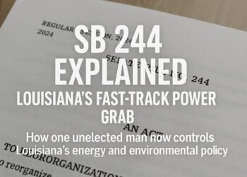 SB 244 Explained — Louisiana’s Fast-Track Power Grab