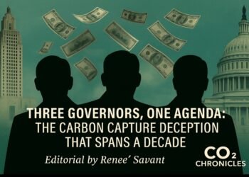 Three Governors, One Agenda: The Carbon Capture Deception That Spans a Decade