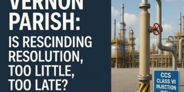 Vernon Parish to Rescind CCS Support, Fast-Track Carbon Project in Question